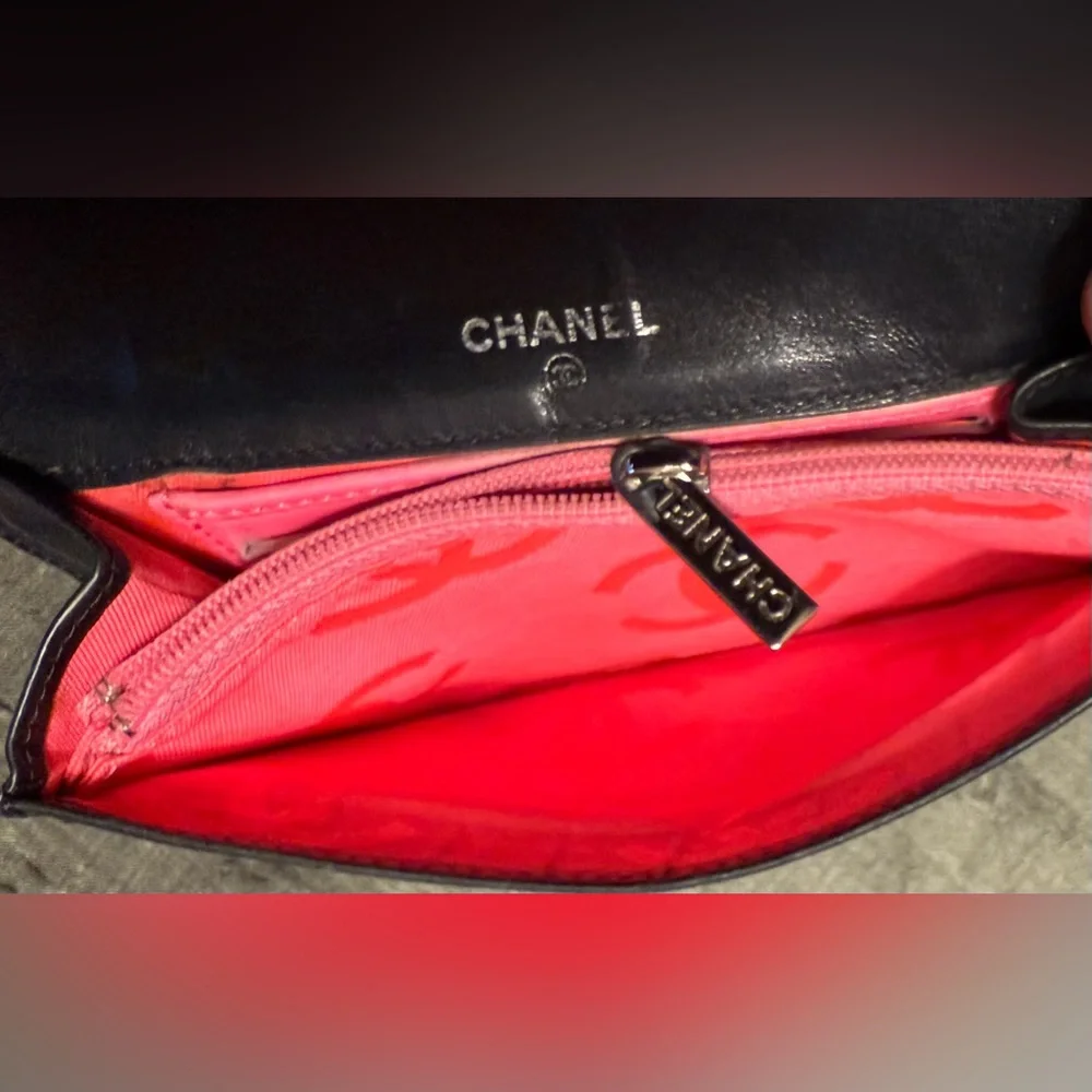 Chanel Cambon Quilted Lambskin, Black